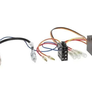ISO Connector + Antenna Audi A2 A3 A4 A6 TT Fácil Encaixe