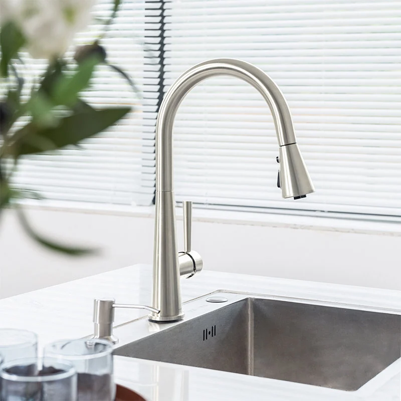 Torneira Gourmet Cozinha Inox Monocomando Extensível Hand