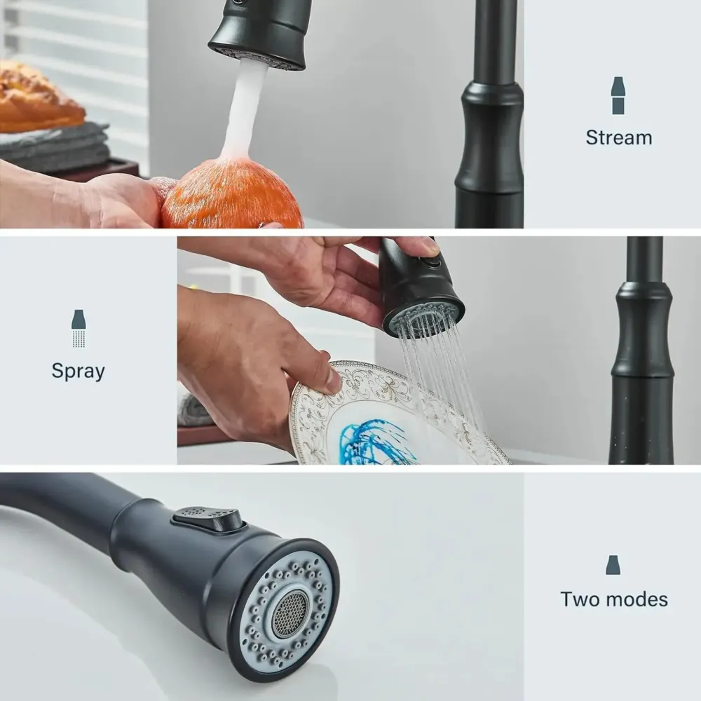 Torneira Gourmet Monocomando Extensível Com Dispenser Flowix