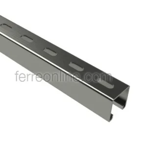UNICANAL PERFORADO CALIBRE 18 (TRAMO 3MTS)