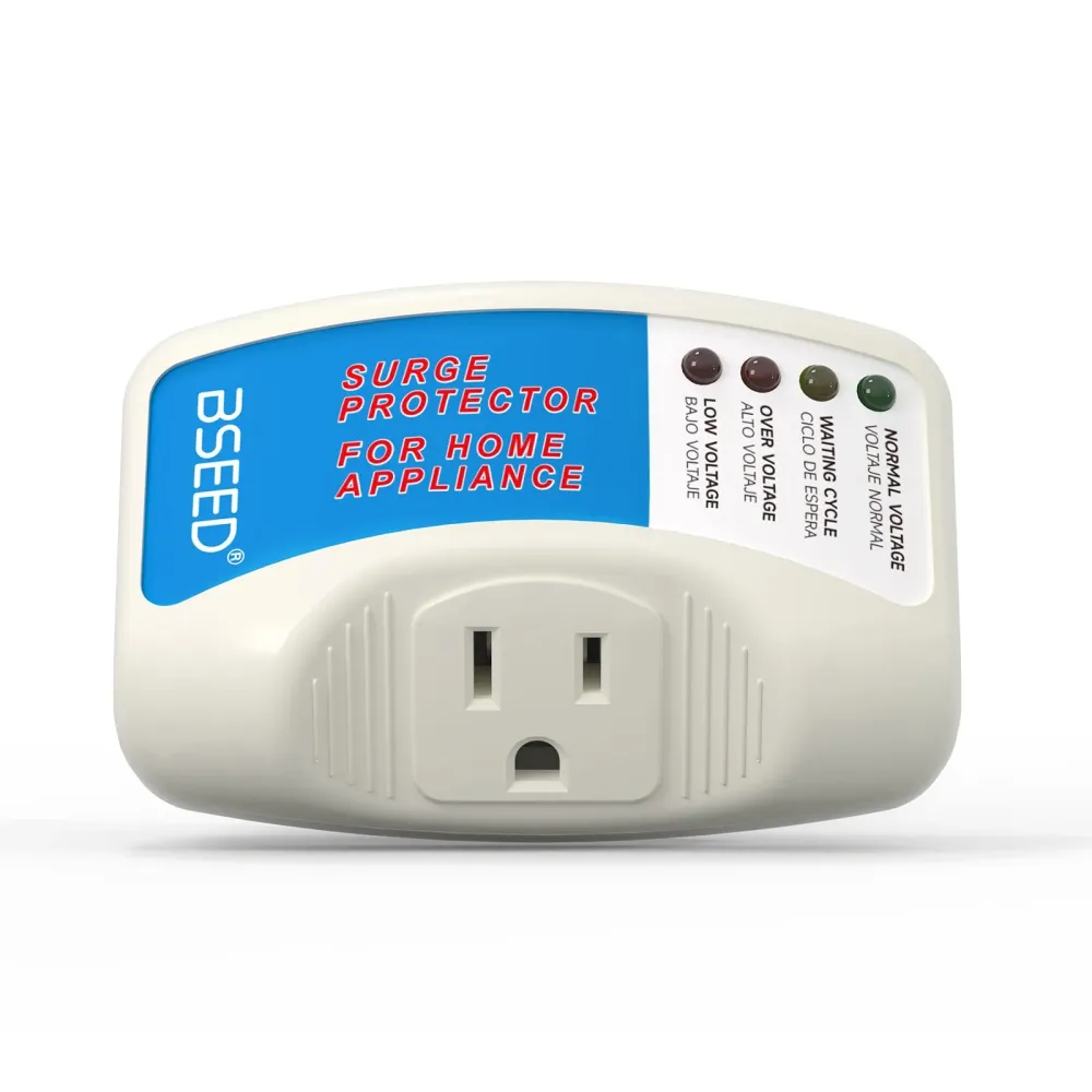 Bseed US 120V Protetor de Sobretensão e Subtensão Plug para Eletrodomésticos e PC Série Bseedswitch