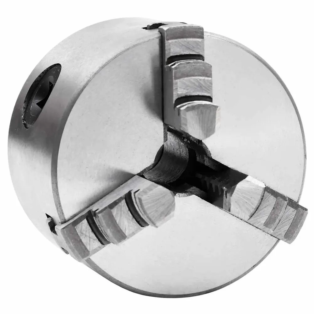 Bucha de torno autocentrante com 3 grampos 80 mm ço