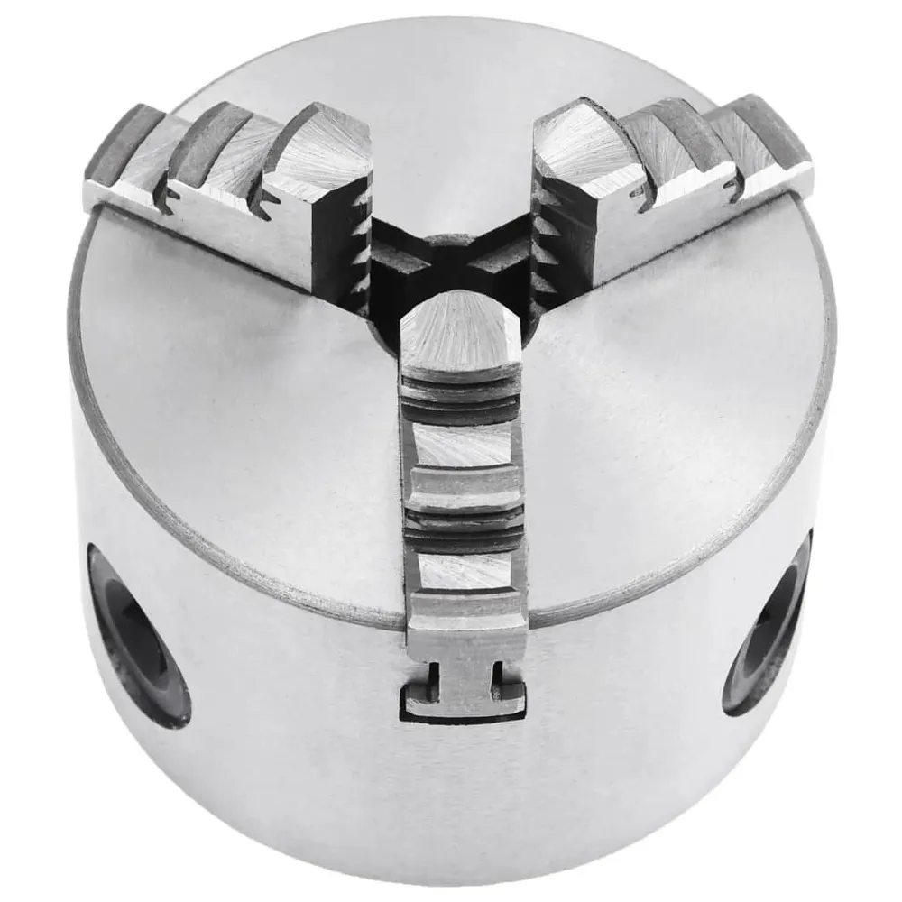 Bucha de torno autocentrante com 3 grampos 80 mm ço