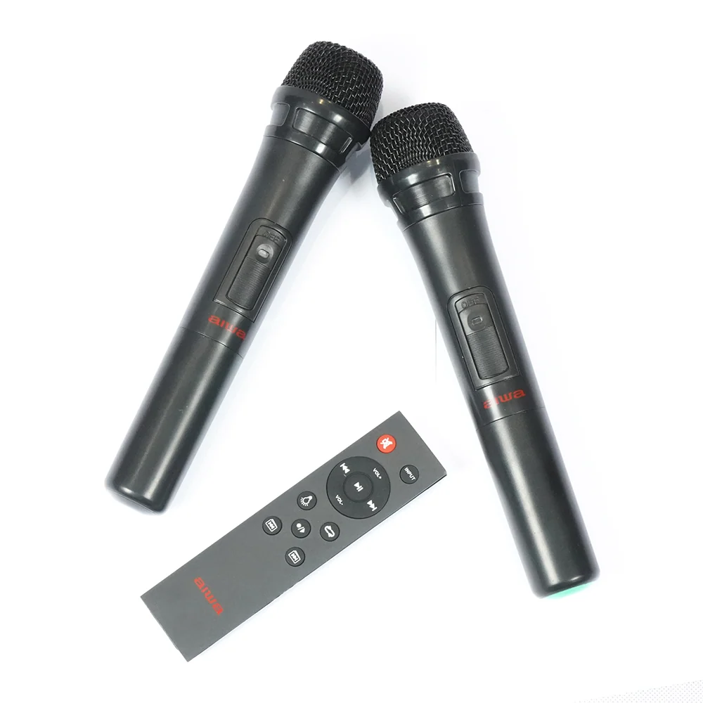 Coluna Trolley AIWA KBTUS900 | 100W RMS, Bluetooth 5.0, Karaoke