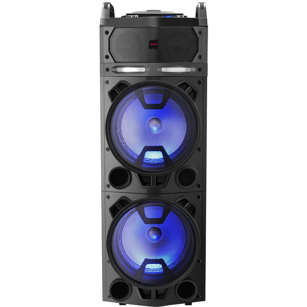 Coluna Trolley AIWA KBTUS900 | 100W RMS, Bluetooth 5.0, Karaoke