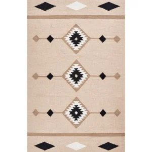 Tapete Kilim em algodão policromático 80 x 150 cm BERDIK