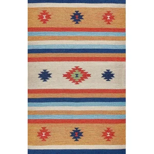 Tapete Kilim em algodão várias cores 80 x 150 cm TARONIK