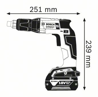 Avvitatore per cartongesso batteria Bosch GSR 18 V-EC TE 5AH