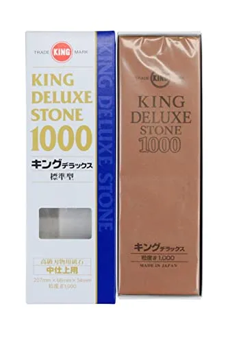King pedra de afiar K1000#1000 modelo 3634 marrom tamanho único