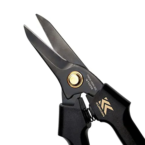 Tesoura Reta Elétrica Fujiya PRO KUROKIN 180mm FM04-180N-BG