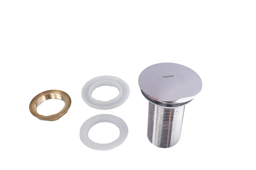 VALVULA LAVATORIO METAL CLICK 1.1/4 V127 CROMADO VIMER