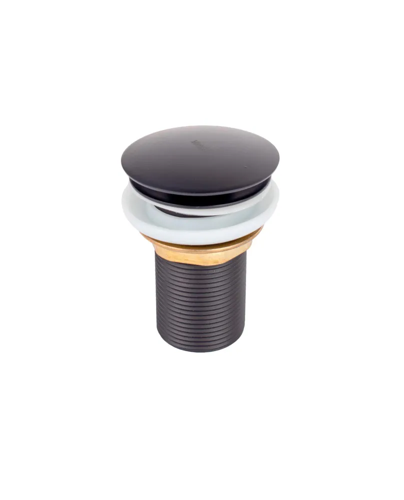VALVULA LAVATORIO METAL CLICK 1.1/4 V128 PRETO VIMER