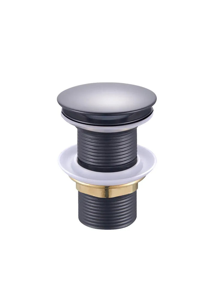 VALVULA LAVATORIO METAL CLICK 1.1/4 V128 PRETO VIMER