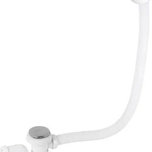 Desaguador de banheira Click-Clac com sifão orientável Wirquin, ref. 30723100