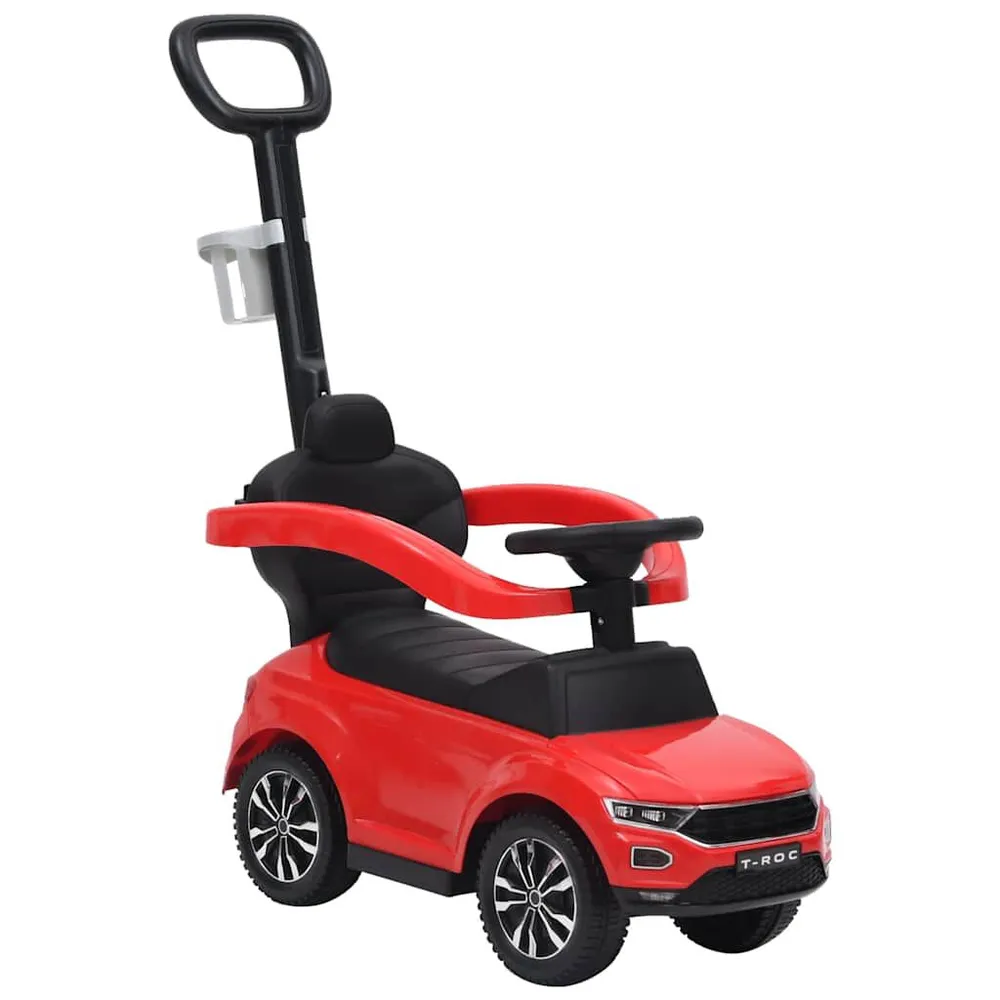 Carro de passeio Volkswagen T-Roc vermelho