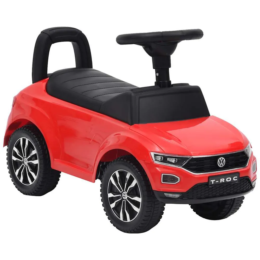 Carro de passeio Volkswagen T-Roc vermelho
