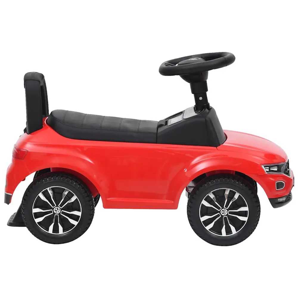 Carro de passeio Volkswagen T-Roc vermelho
