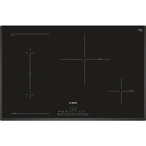 Alta Performance Placa de Indução Bosch Serie 6 PVS851FB1E | Elétrica | 80.2 cm | 4 Zonas | Preto