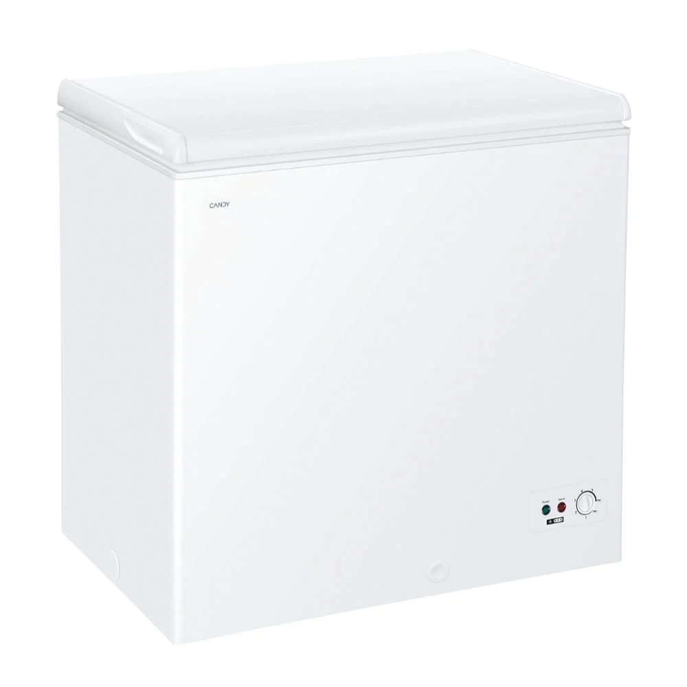 Arca Horizontal CANDY CCHH 200e | 196L, Classe E, 39dB Em ço Inoxidável 409