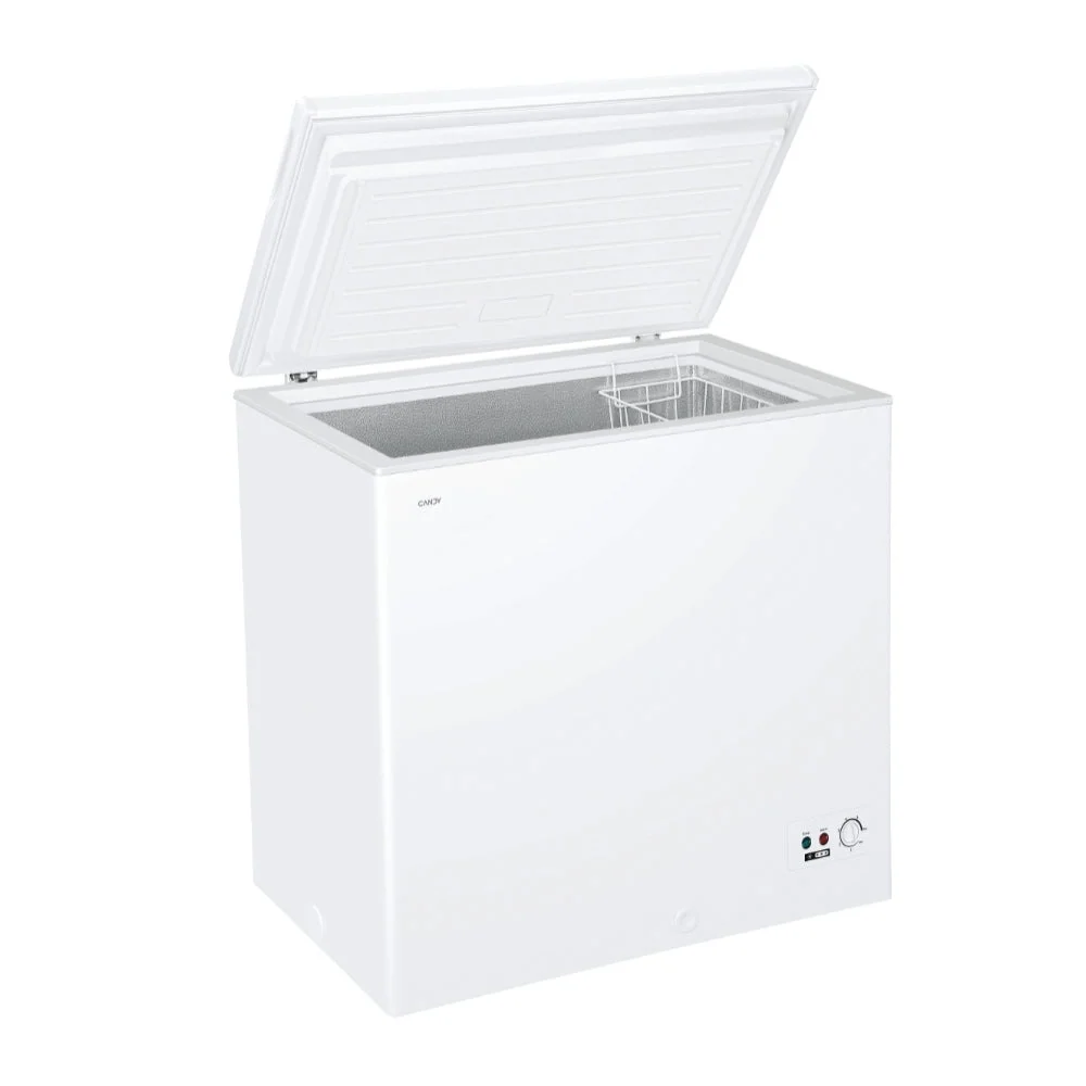 Arca Horizontal CANDY CCHH 200e | 196L, Classe E, 39dB Em ço Inoxidável 409