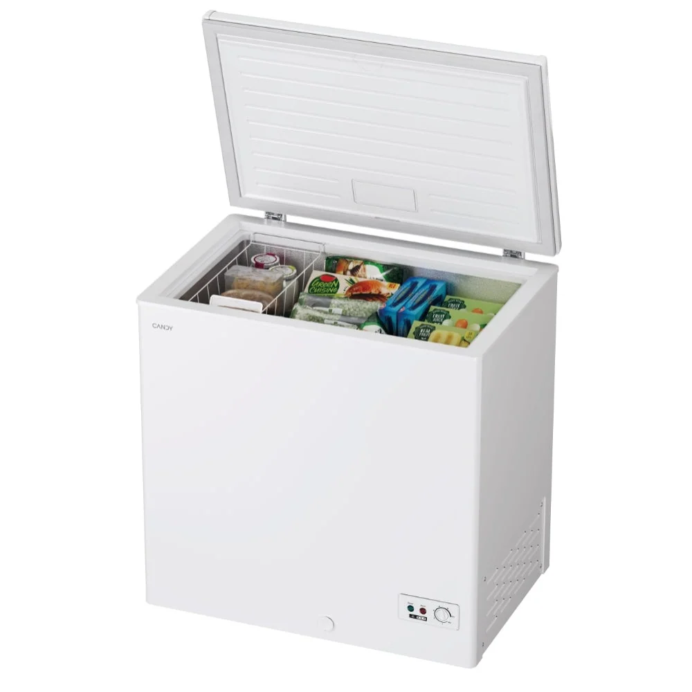 Arca Horizontal CANDY CCHH 200e | 196L, Classe E, 39dB Em ço Inoxidável 409