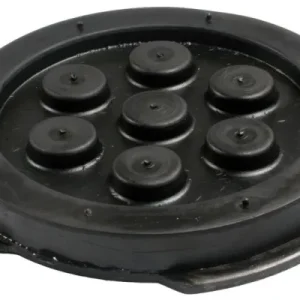 Conformidade Euro Almofada de borracha para busching adequada para Consul/MWH, H: 18mm D: 137mm, 100329