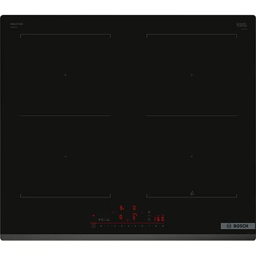 Junta do Coletor Placa de Indução Bosch PVQ631HC1E Serie 6 | Elétrica | 59.2 cm | 4 Zonas | Preto