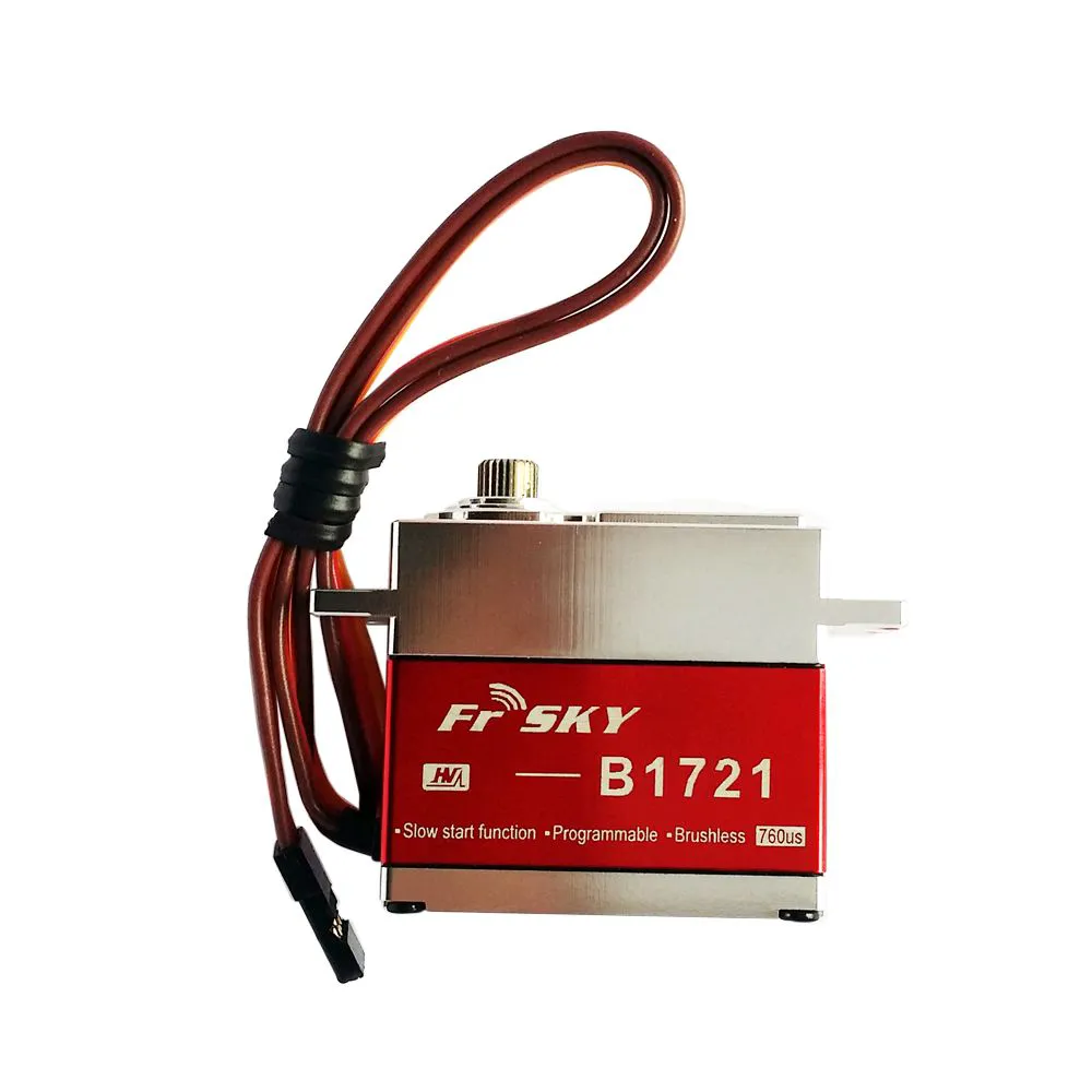 Junta do Coletor Servo FrSky B1721 SBUS - 8kg.cm @ 8,4V, 7kg.cm @ 7,4V, 3kg.cm @ 6,0V SBUS/SBUS II PWM PPM Mode Servos