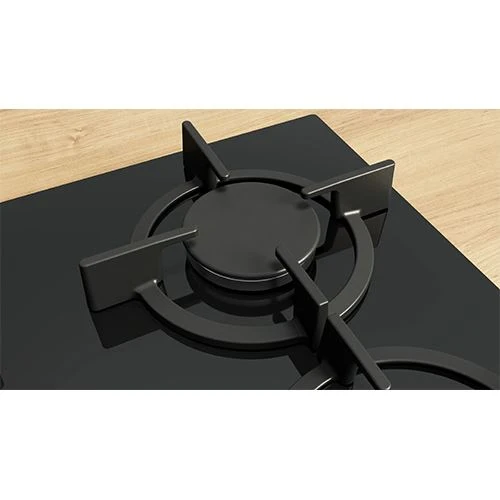 Placa Gás Puro Bosch PPP6A6I10 Serie 6 | 60 cm | 4 Bocas | Preto