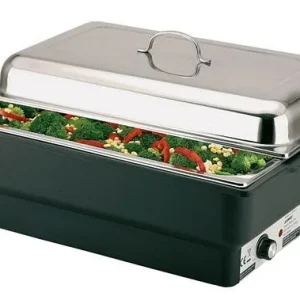 Rechaud elétrico APS -ECO-, 57 x 35 cm, altura: 28 cm, 8,5 l, ço inoxidável / PP, recipiente para alimentos em ço inoxidáv...