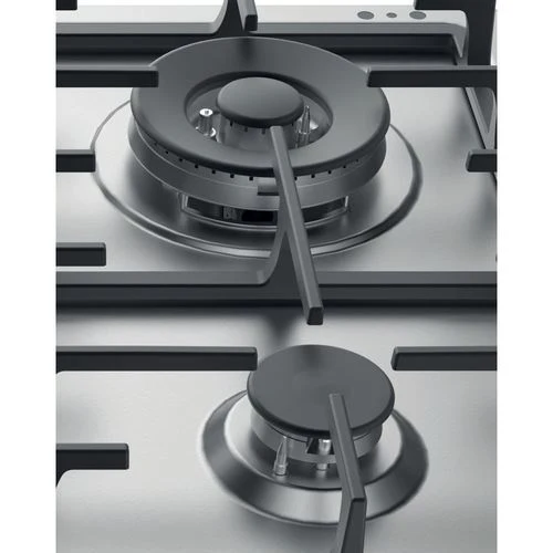 Conformidade Euro Placa Gás Hotpoint PPH 60G DF/IX | 58 cm | 4 Zonas | ço inoxidável