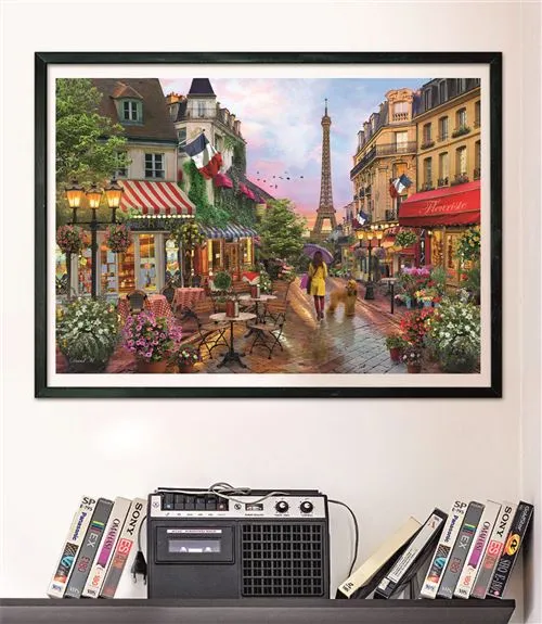 Puzzle High Quality Collection Econômico: Flowers Paris - 1000 Peças - Clementoni