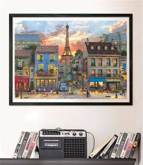 Puzzle High Quality Collection: Streets Paris - 1000 Peças - Clementoni