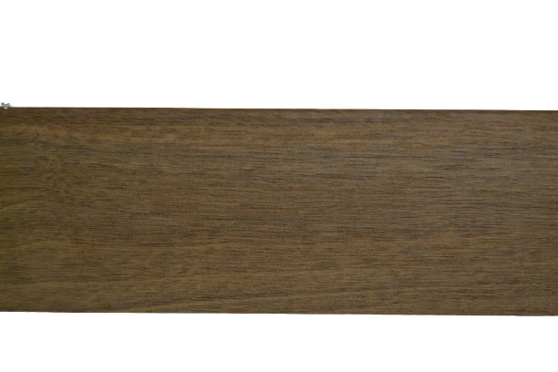 Rodapé PVC Dark Nogueira 2200x70mm com Certificado de Conformidade