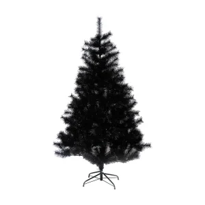 Árvore de Natal Folhagem Negra Pvc Alta Folhagem Alto 180 cm Interior Esguio (Sonda Universal)