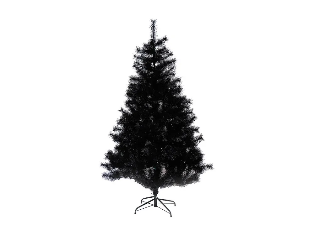 Árvore de Natal Folhagem Negra Pvc Alta Folhagem Alto 180 cm Interior Esguio (Sonda Universal)