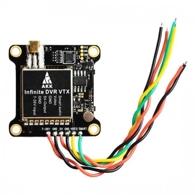Sensor de Oxigênio AKK Infinite DVR VTX - Transmissor de vídeo FPV de 5,8 GHz 1000 mW FPV Suporte de saída super alta conf...