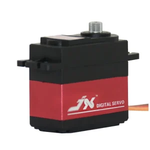 Tubo de Escape JX Servo PDI-6115MG - 15 kg 6 V 0,126 seg. Servo eletrônico de alta velocidade padrão sem fio para drone de...