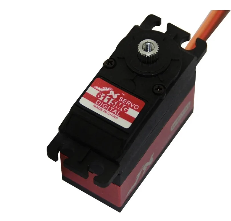 Tubo de Escape JX Servo PDI-6115MG - 15 kg 6 V 0,126 seg. Servo eletrônico de alta velocidade padrão sem fio para drone de...