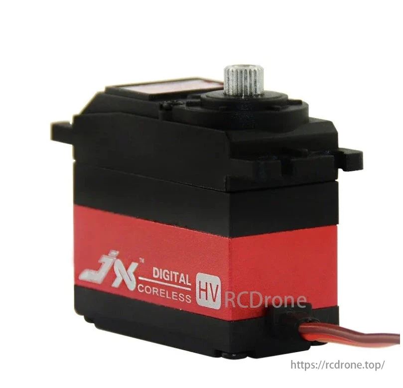 Tubo de Escape JX Servo PDI-6115MG - 15 kg 6 V 0,126 seg. Servo eletrônico de alta velocidade padrão sem fio para drone de...