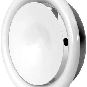 Válvula de Insuflação Metálica | ço Inox | Alto Fluxo