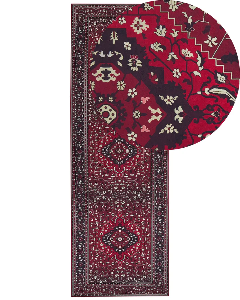 Runner Rug 80 x 240 cm Carmim VADKADAM