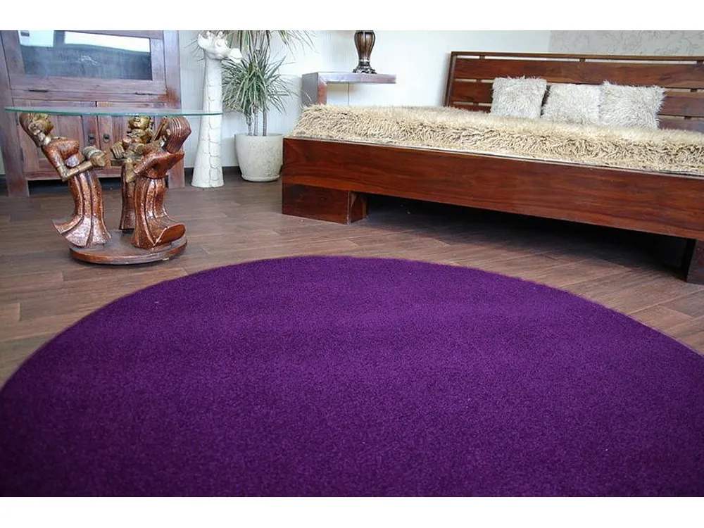 Tapete redondo ETON roxo cercle 100 cm