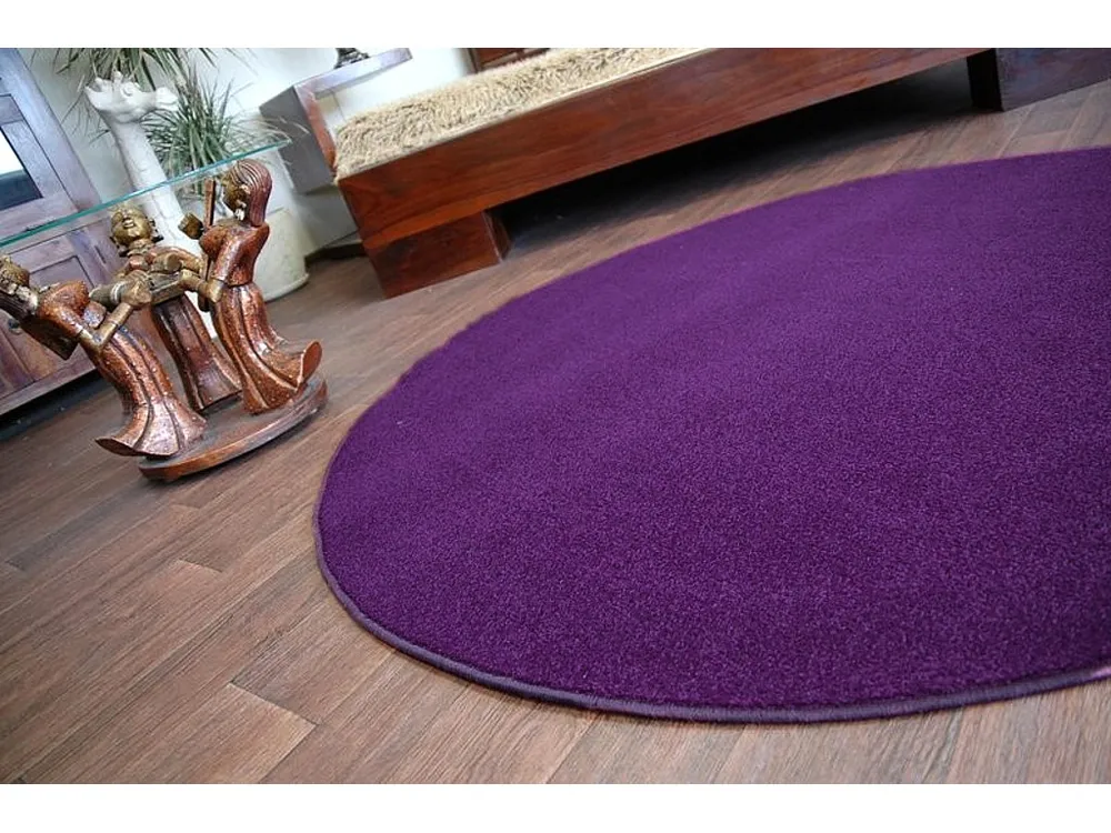 Tapete redondo ETON roxo cercle 100 cm
