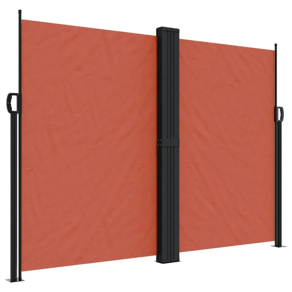 Toldo lateral retrátil 180x1200 cm terracotta