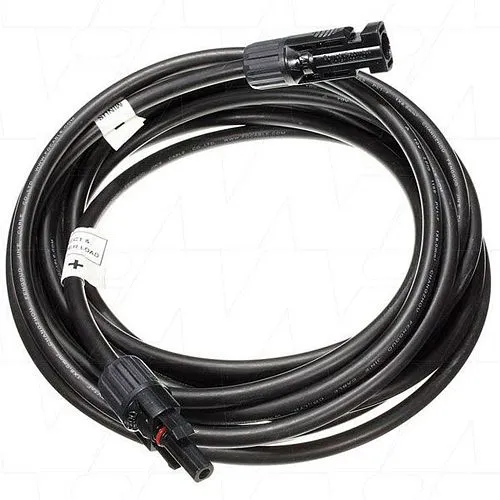 Módulo de Potência Cabo solar Victron Energy L=3m/4mm² MC4-M/F (PV-ST01), 391848