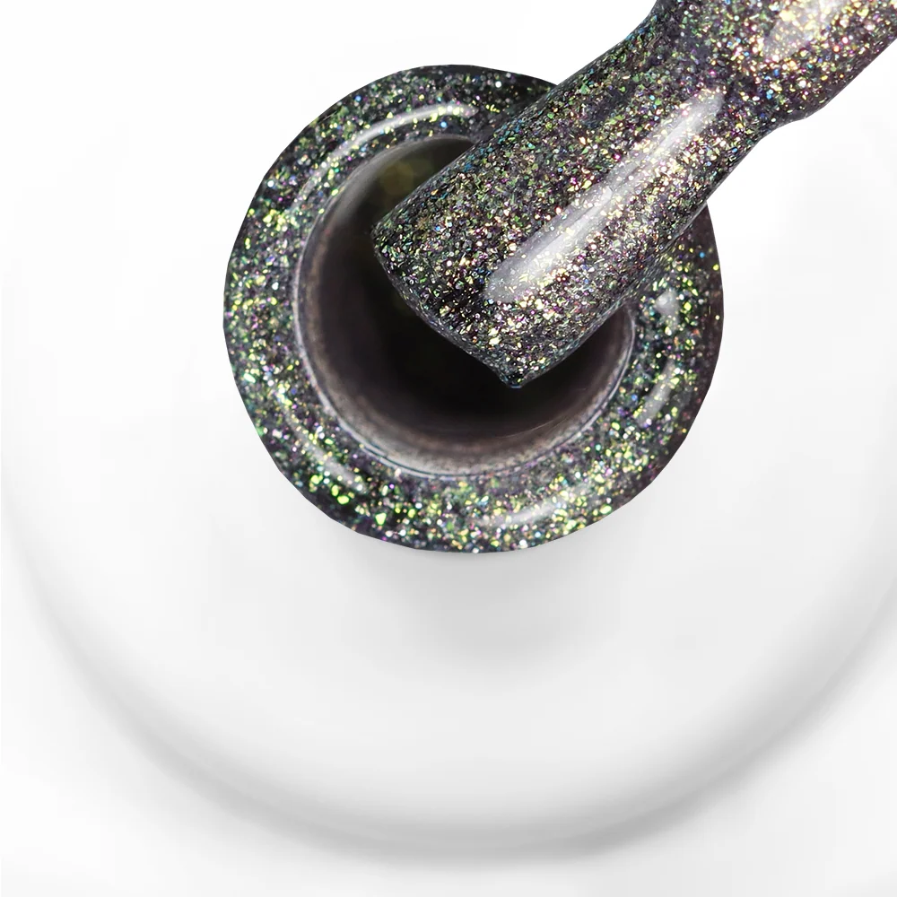 Kit Verniz Gel 6 Cores Express Diamond & Glitter (#1 #6) Aplicação com Pistola