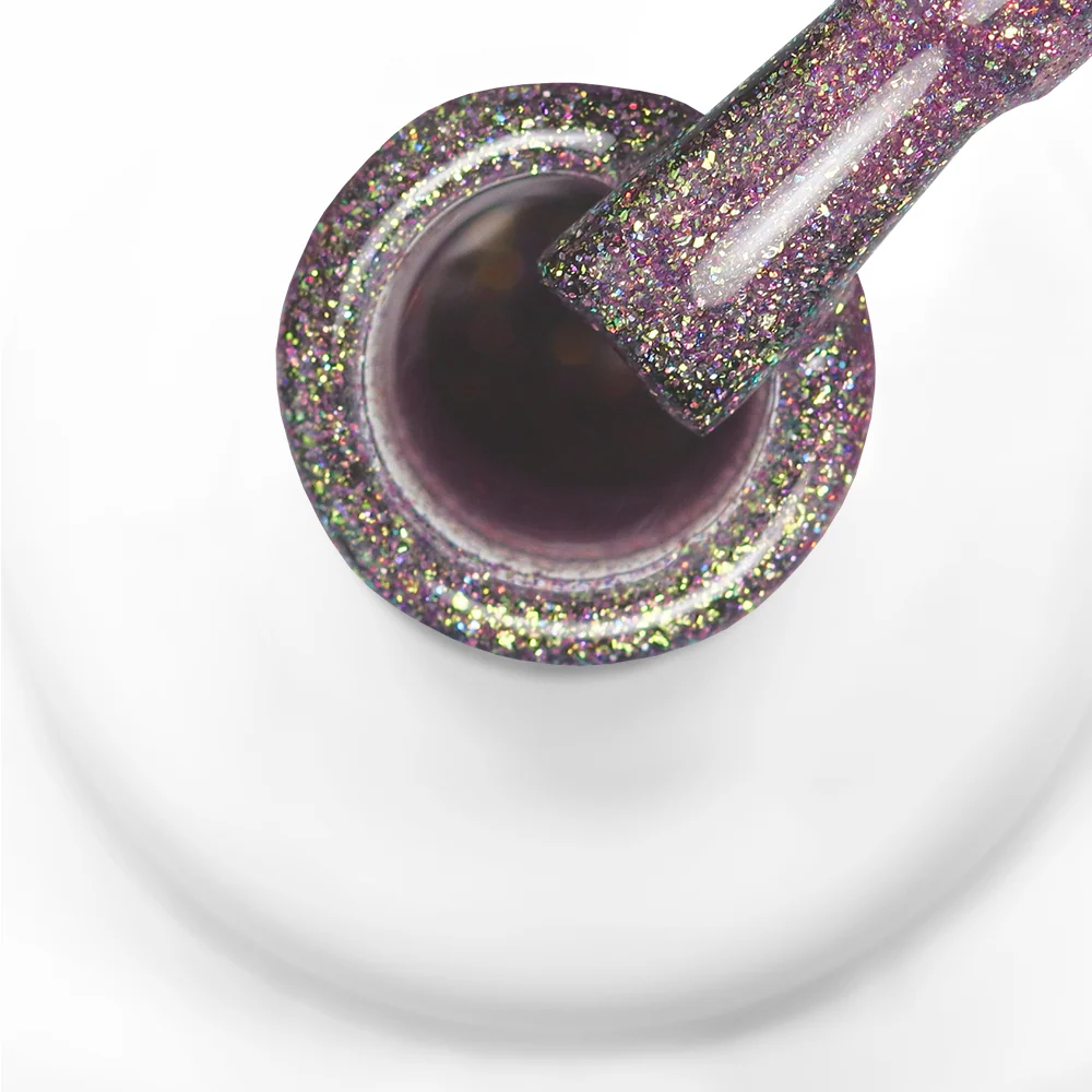 Kit Verniz Gel 6 Cores Express Diamond & Glitter (#1 #6) Aplicação com Pistola