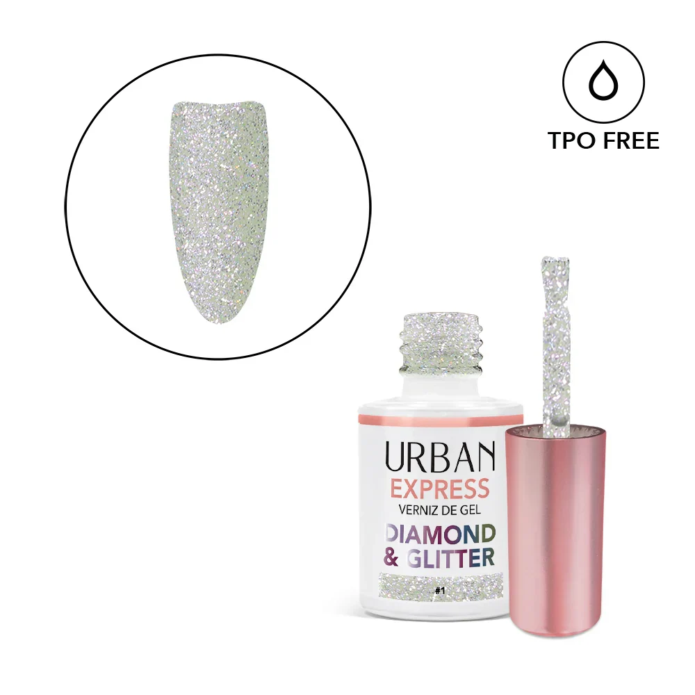 Primer de Alta Adesão Verniz Gel Express Diamond & Glitter #1 6ml