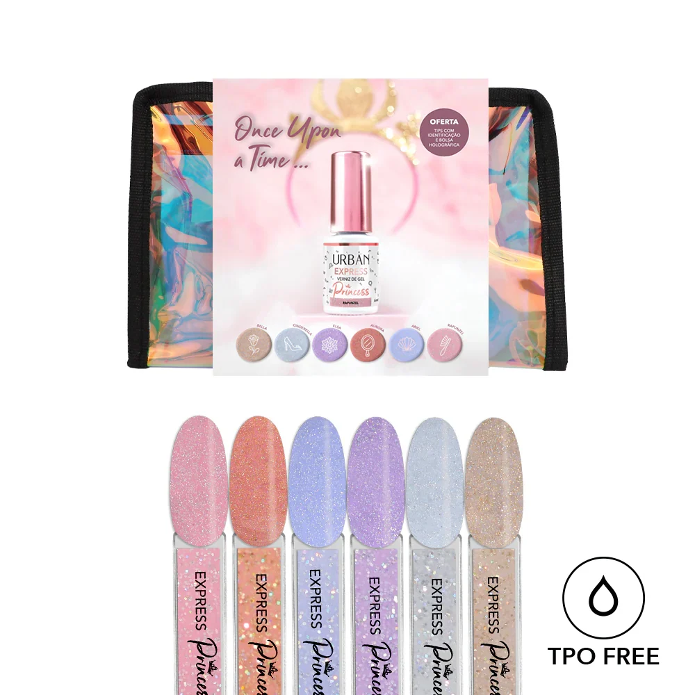 Primer Anticorrosivo Kit Verniz Gel 6 Cores Express Princess - 1ª Edição
